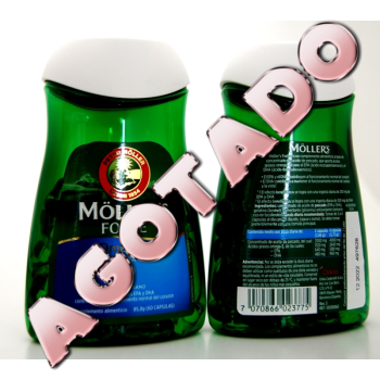 Mollers Forte |Omega-3| 60capsulas de 1gr.- PACK 2UN.